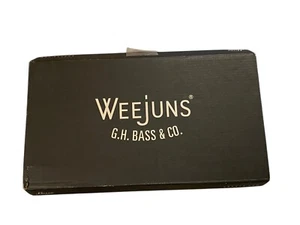 NEW G.H. Bass Weejuns Walter Soft Leather Penny Loafers Men's Black 7D - Picture 1 of 7