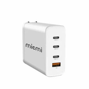 USB C pd 100W Multiport Charger GaN Fast Power Delivery Adapter 4 Port USB White - Picture 1 of 7