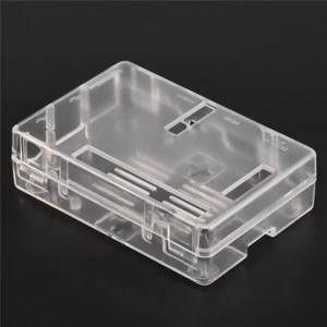 ABS Enclosure Protective Case Shell Cover 2Pcs Heat Sink For RPi 3 B / 2B Hot - Zdjęcie 1 z 10