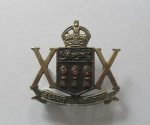 CANADIAN ARMY BADGE. 20th. ARMOURED CAR REGIMENT ( SASKATCHEWAN ). - Foto 1 di 1