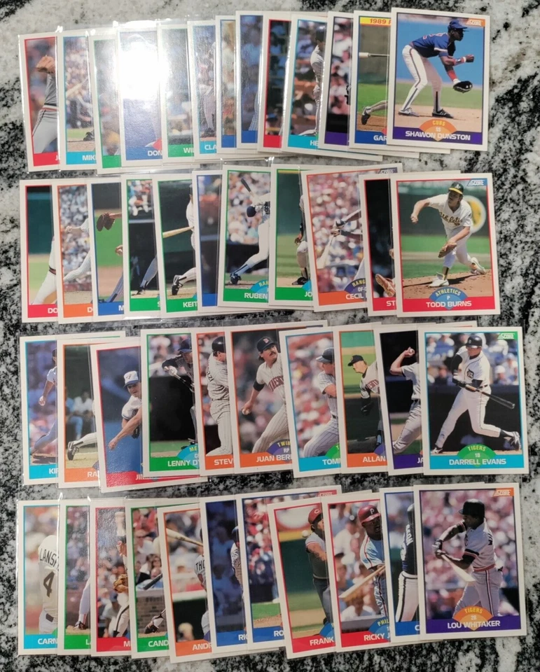 1989 Score Baseball Cards: Complete Your Set You Pick your single or multiple - Image 1 of 1