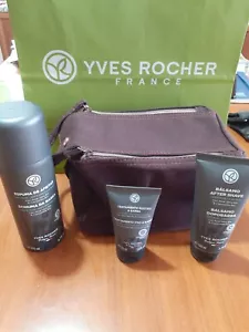 Yves Rocher Set Uomo, Schiuma Da Barba, Dopobarba, Trattamento Viso - Foto 1 di 5