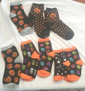 Halloween Socken von Baby bis Erwachsene 8 Paar - Bild 1 von 8