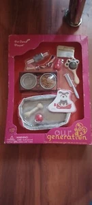 Our Generation puppy Pet Plush Care Accessory Play Set for american girl - Picture 1 of 1