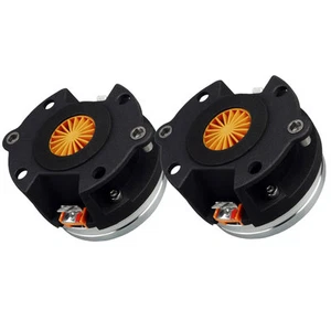 Pair Faital Pro HF104 Compression Horn Tweeter HF Driver 16ohm Neodymium 108dB - Picture 1 of 6