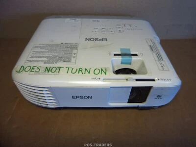 Epson EB-X39 XGA Beamer Projector 3LCD 3500 Lumens HDMI - DOES NOT TURN ON - Bild 1 von 4