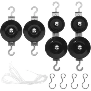 1 Set Double Pulleys Single Pulleys Physics Experiments Teaching Tools New - Picture 1 of 12