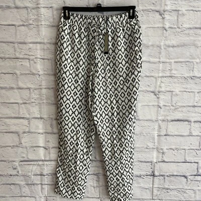 Tahari NWT Womens Casual Boho  Lightweight Jogger Style Pants Size Medium - Image 1 of 4