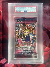 Yu-Gi-Oh! Magician's Force MFC 1st Edition Sealed Booster Pack PSA 10 Gem Mint