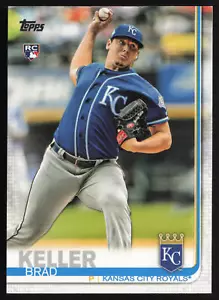 2019 Topps Brad Keller #270 Rookie RC Kansas City Royals - Picture 1 of 2