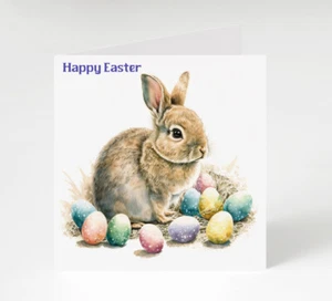 Tarjeta de Pascua para familiares, amigos y tarjeta de Pascua feliz - Imagen 1 de 3
