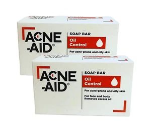 4 X 100G ACNE-AID Soap Bar Oil Control For Acne Prone Skin Removes Excessive Oil - Picture 1 of 3