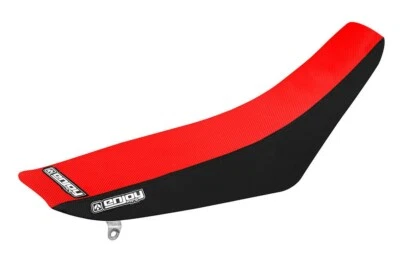 2003 - 2010 HONDA CR 85 SEAT COVER by Enjoy MFG BLACK & RED GRIPPER #95 - Image 1 of 4