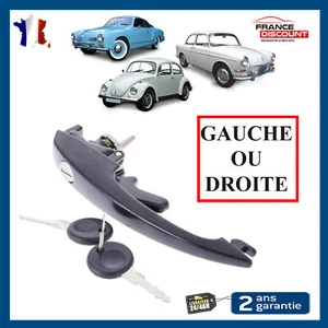 Serrure Barillet de Poignée de Porte Avant pour COX COCCINELLE KARMANN 111837205 - Imagen 1 de 7