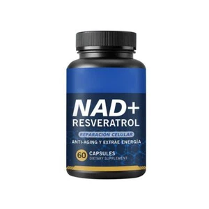 60x NAD+ Capsule di Resveratrolo per Anti-Aging EnergyFocus Metabolismo Cellulare Caldo - Foto 1 di 18