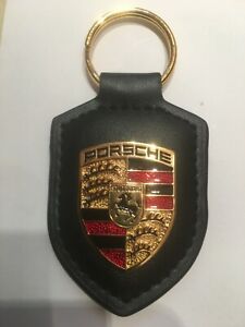 Porsche  key ring in BLACK 