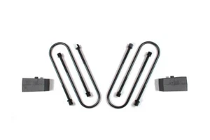 ZONE OFFROAD RAM REAR 2' BLOCK KIT - 4IN U-BOLTS- ZOND1207 - Picture 1 of 2