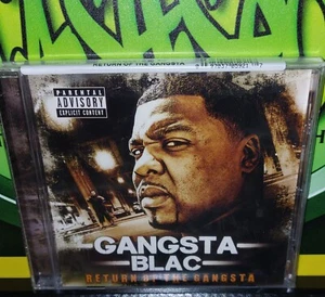 GANGSTA BLAC-RETURN OF DA GANGSTA(SEALED) MEMPHIS RAP PROPHET POSSE OUT OF PRINT - Imagen 1 de 2