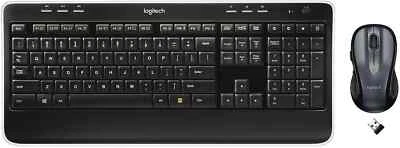 Logitech MK530 Teclado Inalámbrico Avanzado y Mouse Óptico, Negro Foto 1 de 4