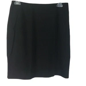Pantology Black A Line size 12 zipper back Skirt - Picture 1 of 8