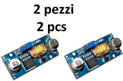 step down dc dc xl4015 Convertitore di tensione regolabile modulo 5a 4 38v 2pz - Immagine 1 di 4
