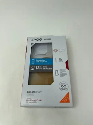 ZAGG Gear4 Milan Snap MagSafe Compatible Case for Apple iPhone 13 Pro Max - Gold - Image 1 of 4