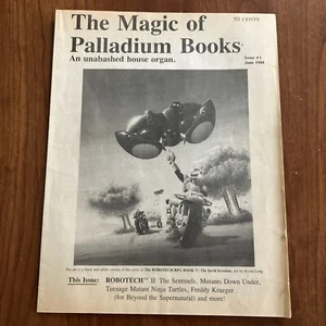 The Magic of Palladium Book Issue #1 June 1988 RPG Newsletter Rare - Picture 1 of 3