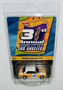 HOT WHEELS 31st LOS ANGELES COLLECTORS CONVENTION DATSUN BLUEBIRD 510 !!! - Picture 1 of 8