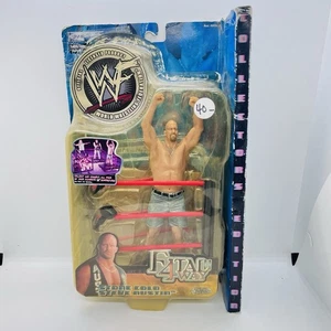Stone Cold Steve Austin Fatal 4 way Wrestling Figure Jakks in Box Worn Box W2 - Picture 1 of 5