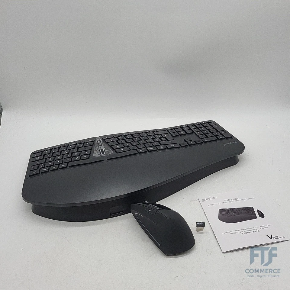 Perixx Periduo-605 Combo Ergonomische Tastatur und M... Perixx Periduo-605 Combo - Bild 1 von 4