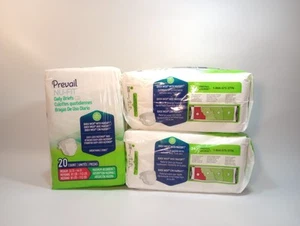 59X Prevail • Nu-Fit | Adult Daily Briefs | MEDIUM | Maximum Absorbency | - Picture 1 of 3