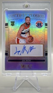 Jay Huff 2021-22 Panini Select #YE-JHF Youth Explosion Silver Rookie Auto RC - Bild 1 von 3