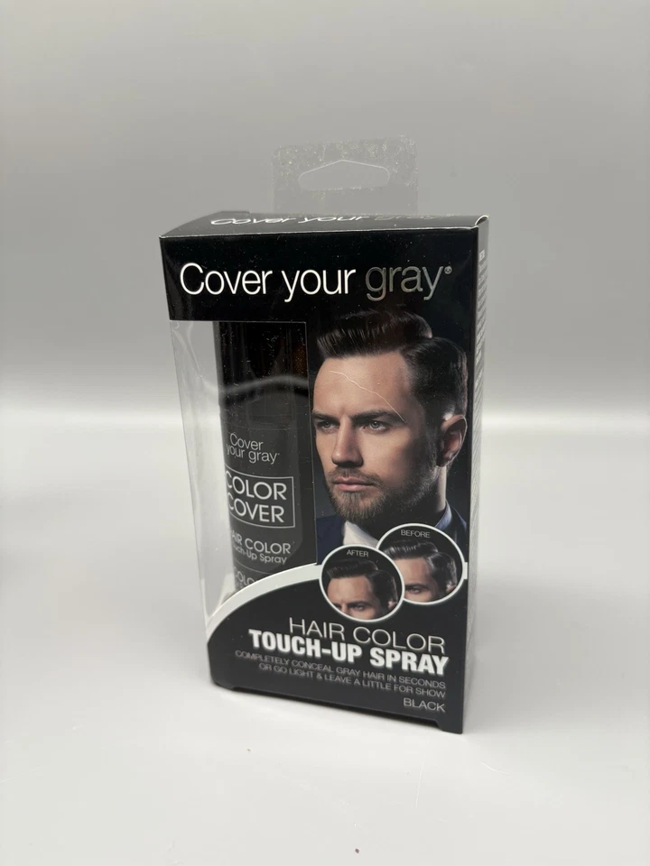 Spray de retoque para cabello Cover Your Gray for Men - negro Foto 1 de 2