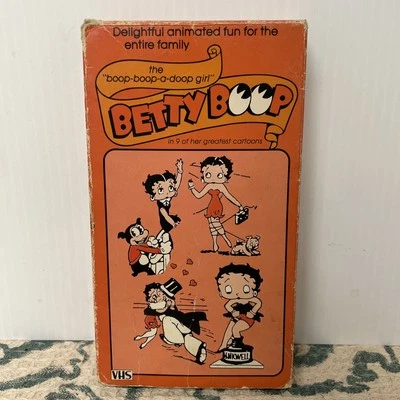 Betty Boop: the "boop-boop-a-doop girl" (VHS, 1985) Good Times Home Video!!! - Image 1 of 3