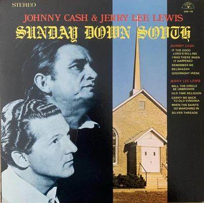 Johnny Cash & Jerry Lee Lewis - Sunday Down South (LP, Comp) (Near Mint (NM or M - Image 1 of 4