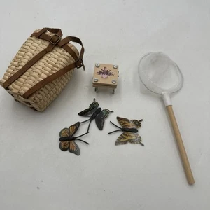 American Girl Samantha Puppe Natur Utensilien Set - 6 Stück - nicht mehr produziert Vintage - Bild 1 von 14