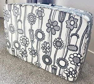1967 Samsonite Fashionaire Exotic Group Vintage Large Suitcase Marimekko Print - Bild 1 von 13