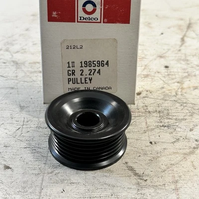 New OEM GM 1985964 Alternator Pulley for 1994-1996 Corvette 6 Groove 56mm - Image 1 of 4