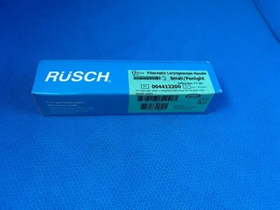 Mango de laringoscopio de fibra óptica Rusch 00441220 verde especificación pequeño/luz de lápiz Foto 1 de 4
