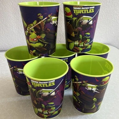 Vaso reutilizable de plástico para fiestas Nickelodeon Teenage Mutant Ninja Turtles (7) Foto 1 de 2