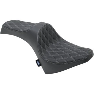 Asiento Drag Specialties Predator III Silver Diamond Stitch para Indian Scout 15-19 Foto 1 de 2