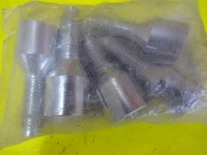 Vintage Harley Wheel Hub Screws/Lugs 3/8" 1936-72 Rpl CHROME 5-PACK 43530-35 - Picture 1 of 5