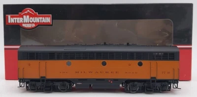 InterMountain 49585S-05 Milwaukee Road F7B Diesel Locomotive #77 w/DCC/Sound LN - Image 1 of 4