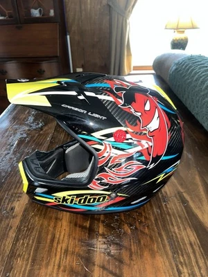 Ski Doo Carbon Helmet - Image 1 of 4