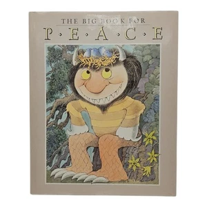 The Big Book for Peace by Many Authors & Illustrators, Sendak 1990 HC/DJ 1st - Imagen 1 de 14