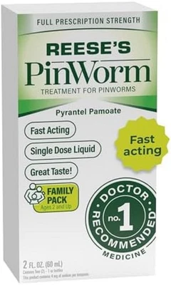 Suspensión de PAMOATO PIRANTEL REESE'S PINWORM Medicine 2 oz Foto 1 de 4