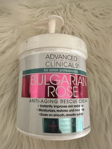 Advanced Clinicals Bulgarian Rose Anti Aging Rettungscreme Gesicht & Körper - Bild 1 von 3