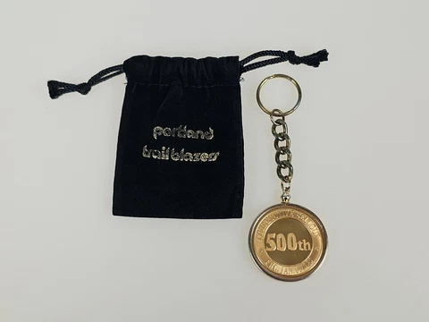 Portland Trail Blazers 500th Consecutive Sellout 1989 Basketball NBA Keychain Cover