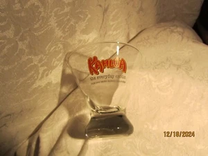 Vintage Kahlua Liqueur Rocks Clear Glass k-3 - Picture 1 of 6