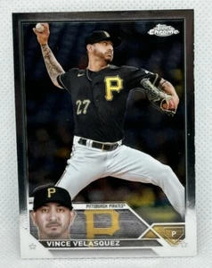 Vince Velasquez 2023 Topps Chrome Update #USC109 Pittsburgh Pirates - Picture 1 of 2